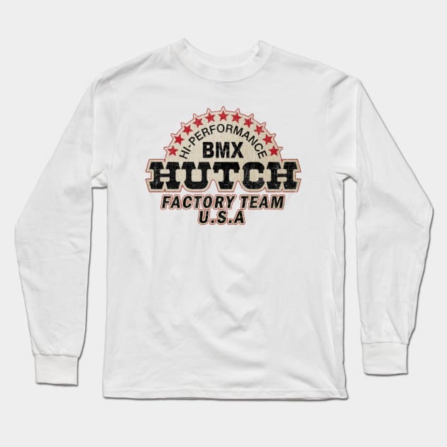 Hutch Bmx Factory Team Long Sleeve T-Shirt by Thrift Haven505